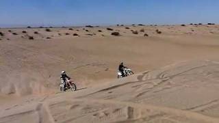 Slow Motion Sand Dune Jump 2