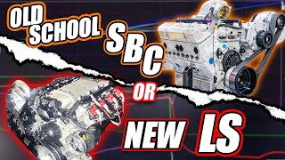 Boosted Small Block Chevy vs Boosted LS... 🤔?? Fluid Dynamics Too!!