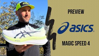 #Preview → Asics Magic Speed 4 présentée par Cédric