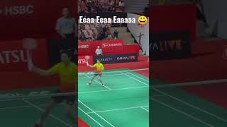 Salam Eeaa Eeaa Eeeeaaaa 😀😄 #shorts #badminton #indonesiamaster please subscribe me 👇