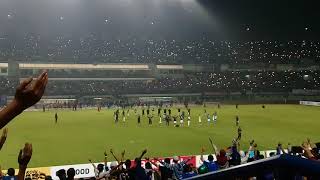 Suasana setelah pertandingan Persib vs Borneo FC (Viking Clup, Anthem)