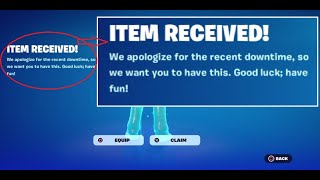 I Received An Apologize Gift From Epic Games! & Buying The Skull Scout Crew Pack in Fortnite!