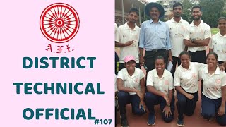 DISTRICT TECHNICAL OFFICIAL EXAMINATION 2021 Athletics federation of india