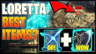 ELDEN RING - How to get Loretta's Greatbow spell + Loretta's Slash Ash of War - Boss Fight