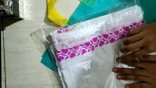 Order Packaging Hand painting dupatta