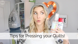 Do you Iron or Press your Quilts?