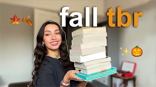 My FALL TBR ~ all the books I want to read this Autumn 🍂🍁📚