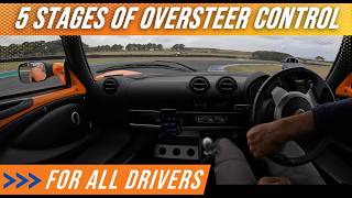 Can you master 5 stages to learn oversteer control?