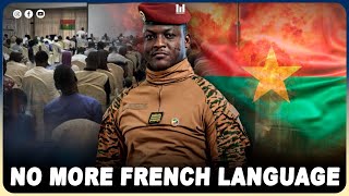 BURKINA FASO CHANGES NATIONAL ANTHEM FROM FRENCH TO LOCAL LANGUAGES