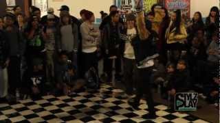 STYLZ PLAY vs KIDD & VEGA prelim all styles battle (FLAVA OF THE YEAR 2012)