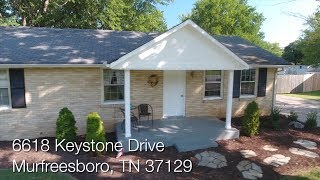 6618 Keystone Drive Murfreesboro, TN 37129