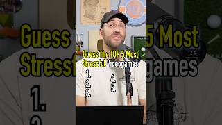 Top 5 Most Stressful Video Games Of All Time! Do You Agree? #shorts #top5 #gaming #guessinggame