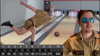 Joey2Hands bowls his FIRST EVER 300 game