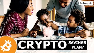 Start Financial Planning By Saving in Crypto