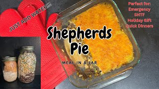 You'll Be Amazed! Shepherds Pie Meal In A Jar | #prepping