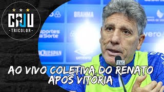 COLETIVA AO VIVO DO TÉCNICO RENATO PORTALUPPI APÓS O JOGO CONTRA O VITÓRIA!!!