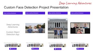 Custom Face Detection Project Presentation: www.meetup.com/Deep-Learning-Adventures/events/280823193