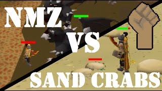 Which is Best Strength XP for Pures with No Overheads? - NMZ vs Sand Crabs OSRS