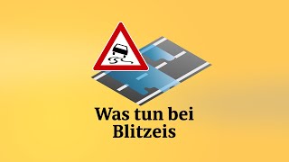 Kurz erklärt: Was tun bei Blitzeis?