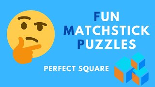 Three rectangles and two squares - Matchstick Puzzles