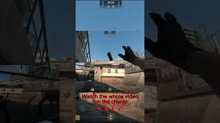 Best tricks and grenades on Overpass Wingman #shortvideo #csgo #tricks