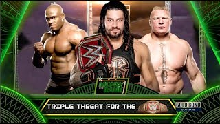 WWE Money InThe Bank 2019 Match Card Leaked***