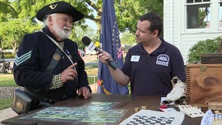 It Happens In Addison _ Museum Segment - 100th IL. Volunteer Infantry Reenactors_8/22/24