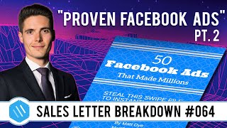 50 Proven Facebook Ads Analyzed - PART 2 | Swipe File compiled by Matt Dye (Proven Ads 64/100)