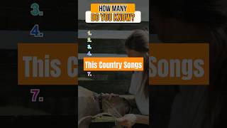 How many do you know? #music #countrymusic #countrysong #jessicacountry #songchallenge #countrysong