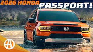 2026 Honda Passport is a Boxy Adventure Machine | First Look!