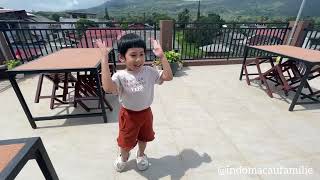 🇮🇩🇲🇴Indo Macau: Singing & Dancing In Front Of Mount Lokon In Tomohon, North Sulawesi