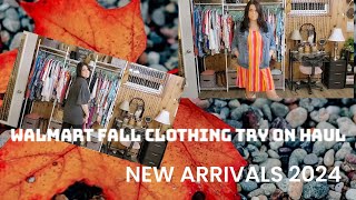 Walmart Fall Haul 2024🍁Try-On & outfit ideas for less🍂