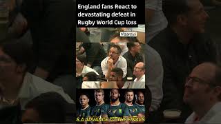 ENGLAND FANS REACT To DEVASTATING LOSS VS SPRINGBOKS