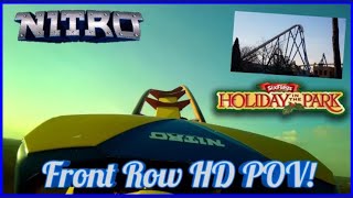 Nitro Front Row HD POV | Six Flags Great Adventure 2018