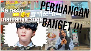 Ke Restoran mamanya Suga di Daegu [ngeker]