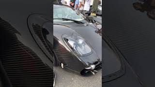 "Secret" section of Rancho Santa Fe Cars & Coffee! Pagani Utopia (all of that carbon fiber!) #cars