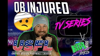 USFL NEWS: QB injured & USFL TV Series COMING SOON