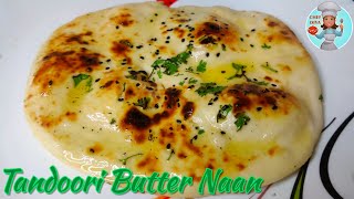 Tandoori Butter Naan made on Tawa | No Egg,No Yeast, No Tandoor, No Oven Recipe | Chef Diva