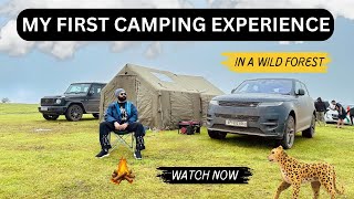 My First Camping in Wild Forest | Sardarcasm