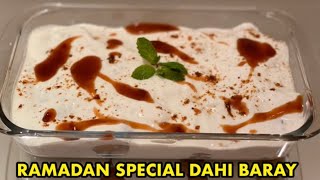 RAMADAN SPECIAL DAHI BARA/FRITTERS RECIPE-QUICK & EASY