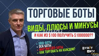 Торговые боты: виды, настройки, результаты