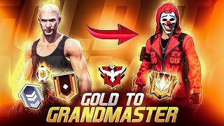 Road  Gold to Grand Master Difficult🔥😂and funny mimicry|• Free Fire