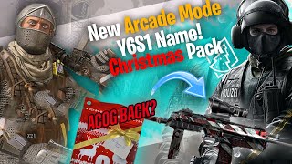 Jäger& Bandit ACOG BACK, Y6S1 Name Reveal , New Arcade Event , New Christmas Pack & New Uniform