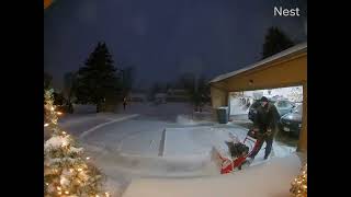 Timelapse - Winter Storm Landon 36hrs