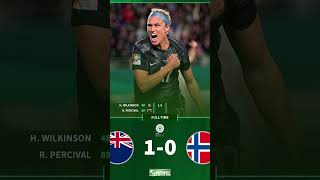 New Zealand first ever World Cup win (1-0 v Norway)