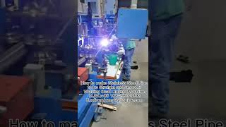 How to make Stainless Steel Pipe to be Straight and smooth?Welding Bead Rolling Machine DID.