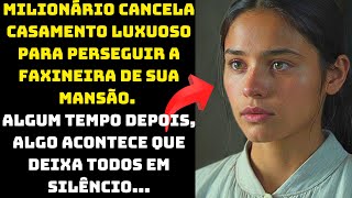 MILIONÁRIO SE APAIXONA PELA EMPREGADA E CANCELA O CASAMENTO COM SUA NOIVA...