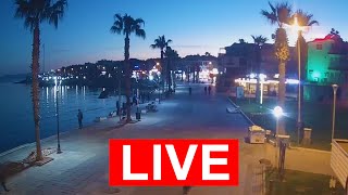 Didim Live camera. Altinkum Beach 05.01.2024 #didim #turkey #livestream #wether