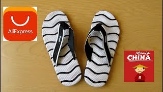 Мужские Пляжные Сланцы с Алиэкспресс / Men's Beach Slippers with AliExpress