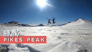 Winter Pikes Peak Ascent // Devil’s Playground Class 2 Route